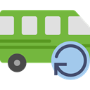 Automobile, Public transport, transportation, transport, vehicle, Bus YellowGreen icon