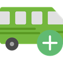 transportation, transport, vehicle, Bus, Automobile, Public transport YellowGreen icon