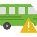 transportation, transport, vehicle, Bus, Automobile, Public transport YellowGreen icon