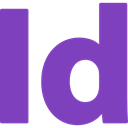 Logo, Brand, graphic design, Squares, Sofware, Adobe Indesign DarkOrchid icon