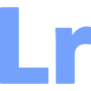 Logo, Brand, graphic design, Squares, Sofware, Adobe Lightroom CornflowerBlue icon