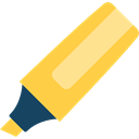 miscellaneous, underline, mark, writing, studying, School Material, Office Material Icon