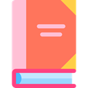 Books, miscellaneous, education, reading, ebook, studying, e-reader Coral icon