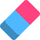 delete, miscellaneous, erase, writing, School Material, Office Material CornflowerBlue icon