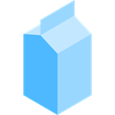 childhood, food, cow, breakfast, Milky, miscellaneous, drink LightSkyBlue icon
