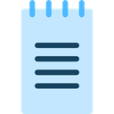 miscellaneous, Notebook, education, Text Lines, School Material, Office Material, Text Format Icon