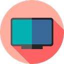 television, technology, electronics, Tv, monitor, screen Icon