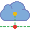 Cloud, weather, Cloudy, sky, Cloud computing, Seo And Web Icon