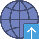 internet, world, Multimedia, interface, worldwide, signs, Earth Globe, Earth Grid, Wireless Internet, Globe Grid, Seo And Web LightSlateGray icon