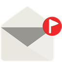 notification, Email, mail, flag Gainsboro icon