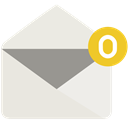Email, Empty, mail, notification Gainsboro icon