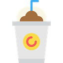 food, glass, Cold, frappe, Coffee Shop, Food And Restaurant Black icon