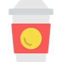 Take Away, Paper Cup, Food And Restaurant, food, coffee cup, hot drink, Coffee Shop, Coffee Gainsboro icon