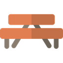 Picnic Table, Furniture And Household, nature, Camping, Park, Barbecue, Rest Area Peru icon