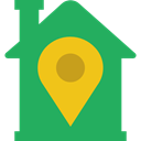 Home, house, Construction, buildings, property, real estate MediumSeaGreen icon