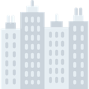 skyscraper, real estate, urban, Architectonic, Building, city, town, buildings LightGray icon