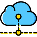 weather, Cloudy, sky, Cloud, Cloud computing, Seo And Web MediumTurquoise icon