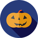 halloween, pumpkin, horror, Terror, spooky, scary, fear DarkSlateBlue icon