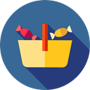 food, Candy, Food And Restaurant, sugar, Dessert, sweet, Lollies SteelBlue icon
