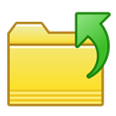 Folder, Close Khaki icon