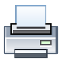 Print, printer, printing Black icon