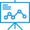 chart, Presentation, Business, statistics, graphic, finances, financial, Seo And Web DodgerBlue icon