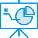 chart, Presentation, Business, statistics, graphic, finances, financial, Seo And Web DodgerBlue icon