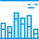 Bar chart, Profits, Seo And Web, Business, Stats, Analytics, statistics DodgerBlue icon