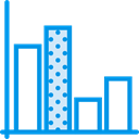 statistics, graphic, Bar chart, Business And Finance, graph, Business, Stats, Seo And Web DodgerBlue icon