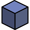 cube, Cubes, perspective, geometric, figures, Geometrical, Shapes And Symbols, interface, shapes, figure DarkSlateBlue icon