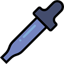 Eyedropper, Tools And Utensils, Edit Tools, Dosage, tools, medical, interface, Dropper Black icon