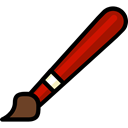 paint, Art, Painting, Tools And Utensils, Edit Tools, Brushes, Painter, paint brush, Artist Icon