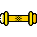 weight, sports, gym, dumbbell, weights, Dumbbells, Tools And Utensils, Sports And Competition Black icon