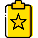 Clipboard, list, Tasks, checking, Verification, Files And Folders Gold icon