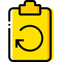 Clipboard, list, Tasks, checking, Verification, Files And Folders Gold icon