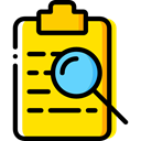 Clipboard, list, Tasks, checking, Verification, Files And Folders Gold icon