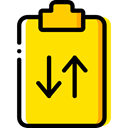 Tasks, checking, Verification, Clipboard, list, Files And Folders Gold icon