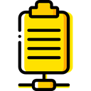 checking, Verification, Files And Folders, Clipboard, list, Tasks Gold icon