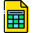 document, File, Archive, interface, files, Files And Folders Gold icon
