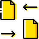 Files And Folders, File, Archive, interface, files, document Gold icon