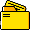 Folder, interface, files, storage, file storage, Data Storage, Office Material, Files And Folders Gold icon
