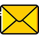 Email, envelope, Multimedia, Message, mail, interface, mails, envelopes, Communications Gold icon