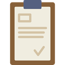 Clipboard, list, Tasks, checking, Verification, Tools And Utensils, Shipping And Delivery Beige icon