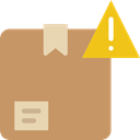 package, Box, packaging, Business, Delivery, cardboard, fragile, Shipping And Delivery DarkKhaki icon
