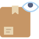 package, Box, packaging, Business, Delivery, cardboard, fragile, Shipping And Delivery DarkKhaki icon