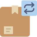 Box, packaging, Business, Delivery, package, cardboard, fragile, Shipping And Delivery DarkKhaki icon