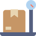 package, scale, weight, Balance, Weight Scale, Shipping And Delivery DarkKhaki icon