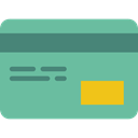 payment, Shipping And Delivery, card, Money, credit, Credit card MediumAquamarine icon