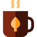 Coffee, tea, food, Chocolate, mug, coffee cup, hot drink, Tea Cup, Food And Restaurant Black icon