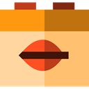 Calendar, time, date, Schedule, interface, Administration, Organization, Calendars, Time And Date LightSalmon icon